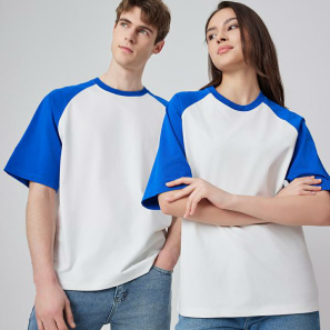 High Quality Popular Unisex Blank T-shirt Custom logo raglan sleeve T shirt