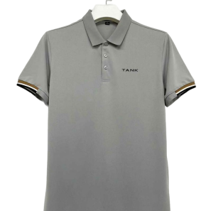 Wholesale Casual Men's Polo Shirts custom logo Short-sleeved Breathable Sports Shirts High Quality Polyester Cotton Polo Shirts