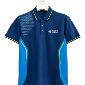 High Quality Customized Logo Enterprise Uniform Men's Polo Shirts Cotton Business Uniform Plain Blank Men's POLO Shirt