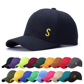 Custom Logo Twill cotton Baseball Cap Hat Unisex Embroidery Printed Sports Cap