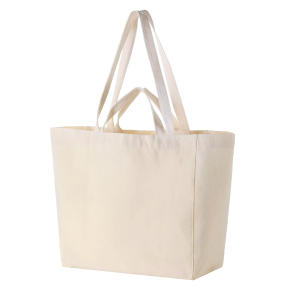 Eco-friendly Reusable Customised Logo Shopping Bag Plain Canvas Cotton Folding Bag