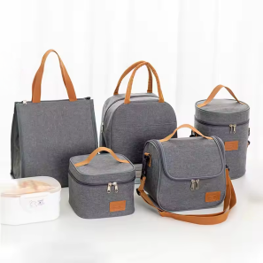 Custom Print Lunch Box Bag Thermal Insulation Cooler Tote Bags With Logo Design Insulated Cooler Lunch Bag for School Kids Women