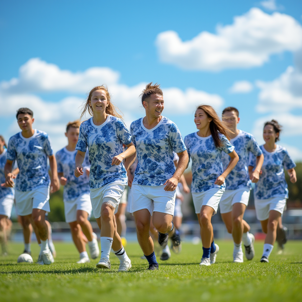 Custom Full-Print T-Shirts for Teams