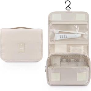 Custom Waterproof Travel Hanging Hook Toiletry Bag And Organizer For Beauty Makeup And cosmetic with Pouches 