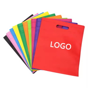 Customized Eco Friendly Promotional Shopping Environmental Non-Woven Bag Reusable Tote Shopping Bag
