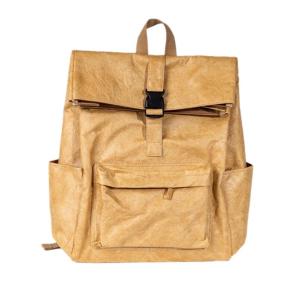Customizable Lightweight Schoolbag Eco-friendly Biodegradable Waterproof Washable Tyvek Dupont Backpack Kraft Paper Bag with Your Own logo