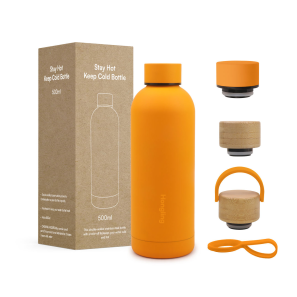 Promotional Gift Customized 17oz Stainless Steel Water Bottle Small Mouth Bulk Order