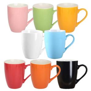 Laser Engraving Logo Premium Porcelain Custom Coffee Cup Bulk Wholesale Ceramic Tea Mugs for Printing With Handle