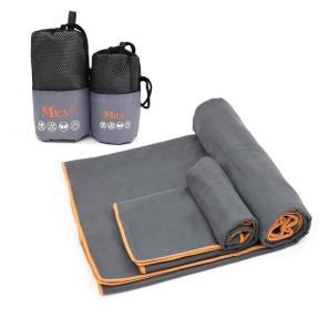 Custom logo Microfiber Sports Gym Towel Quick Drying Water Absorption Workout Towel