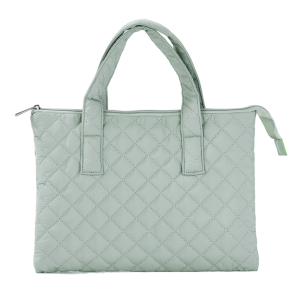 Quilted Lightweight Puffy Laptop Tote Bags for Women Ladies Work Business