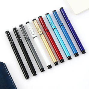 Custom Logo 0.5mm Gel Pens Business Office Stationery Ballpoint Signature Pen Set for Advertising Gift Wholesale