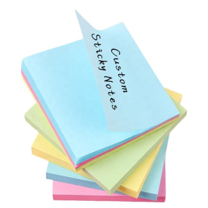 Custom Self-Adhesive Memo Pads Sticky Notes Cube for School Target Sticker Office Stationery Supplies